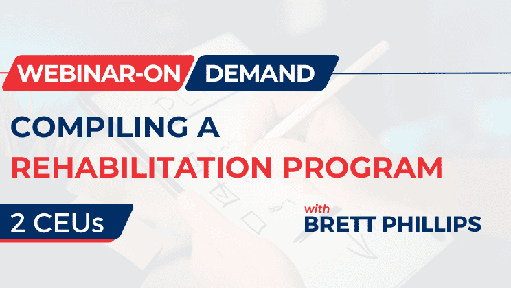 Compiling a Rehabilitation Program