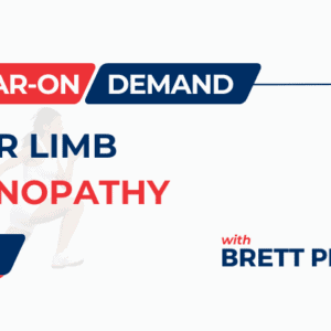 Lower Limb Tendinopathy