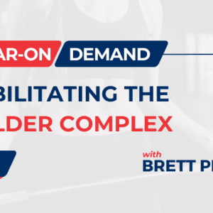 Rehabilitating the Shoulder Complex