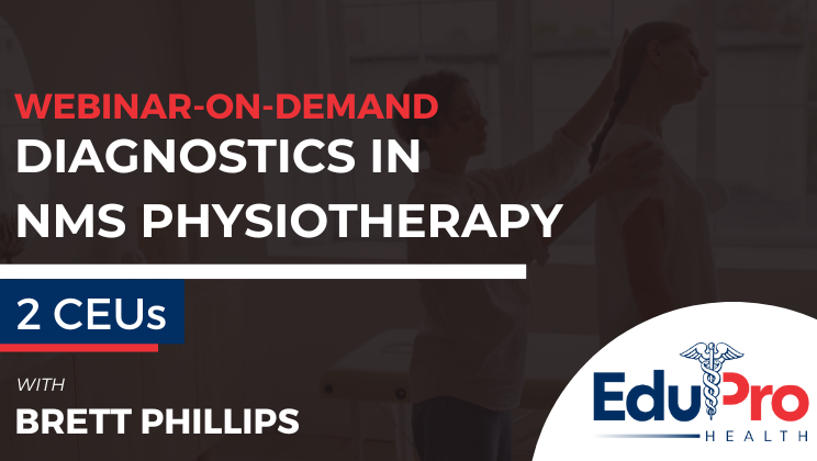 Diagnostics in NMS Physiotherapy